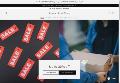 Signature Retail Stores capture - 2025-04-13 09:10:46