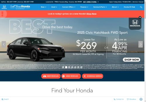 South Tacoma Honda capture - 2025-04-13 09:33:20