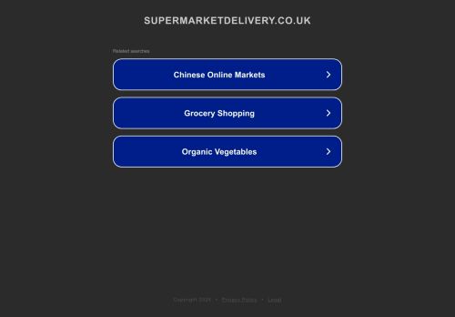 Supermarket Delivery capture - 2025-04-13 09:50:28