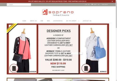 Soprano Handbags capture - 2025-04-13 10:03:07