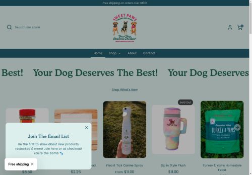 Sweet Paws Outfitters capture - 2025-04-13 10:11:43