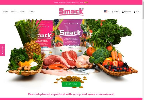 Smack Pet Food capture - 2025-04-13 10:15:45