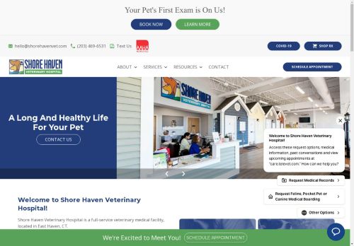 Shore Haven Veterinary Hospital capture - 2025-04-13 10:28:10