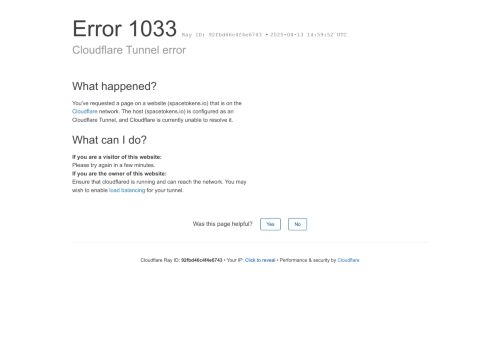 Space Tokens capture - 2025-04-13 11:01:18