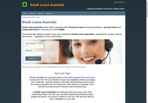 Small Loans Australia capture - 2025-04-13 11:33:19