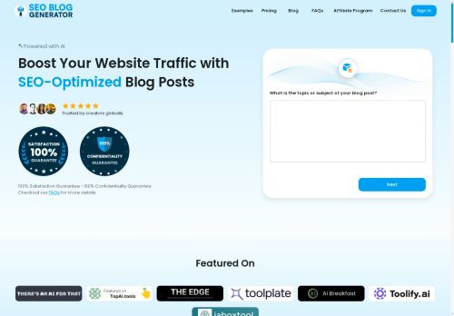 SEO Blog Generator capture - 2025-04-13 11:46:31