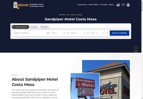 Sandpiper Motel Costa Mesa capture - 2025-04-13 12:51:55