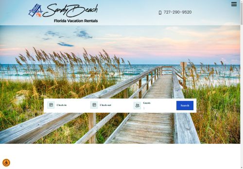 Sandy Beach Vacation Rentals capture - 2025-04-13 13:08:11
