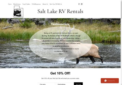 Salt Lake RV Rentals capture - 2025-04-13 13:40:25