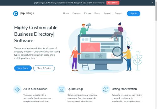 phpListings Business Directory Software capture - 2025-04-13 13:40:25