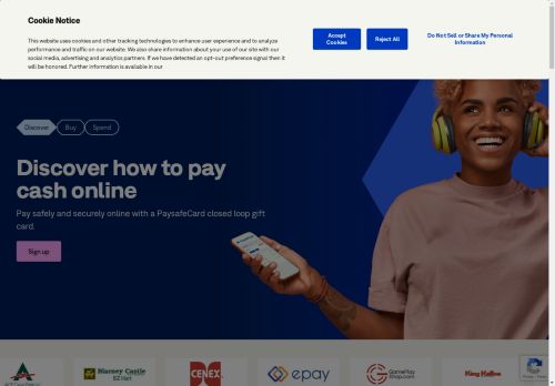 Paysafecard.com capture - 2025-04-13 13:40:25