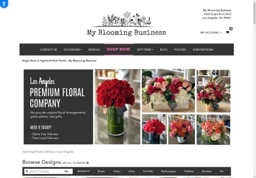 My Blooming Business capture - 2025-04-13 16:26:18