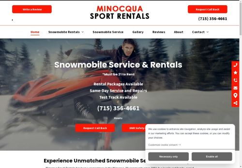 Minocqua Sport Rentals capture - 2025-04-13 16:37:54