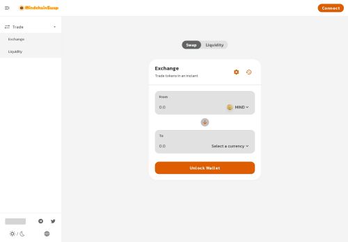 MindchainSwap capture - 2025-04-13 16:55:11