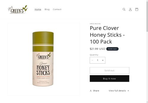 Mrs. Green's Natural Market capture - 2025-04-13 17:03:50