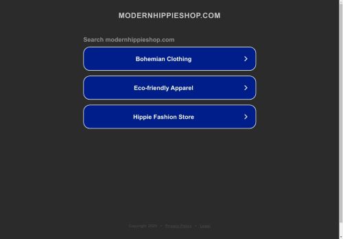Modern Hippie Shop capture - 2025-04-13 17:36:09