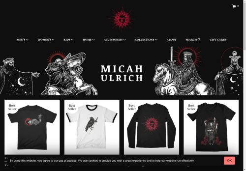 Micah Ulrich Artwork & Apparel capture - 2025-04-13 18:07:38