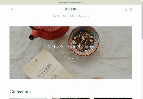 McIver's Coffee & Tea Merchants capture - 2025-04-13 18:14:39