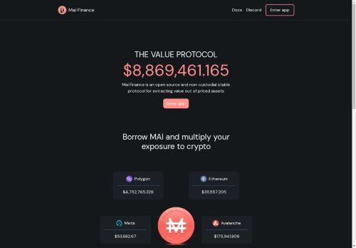 Mai Finance capture - 2025-04-13 19:51:25