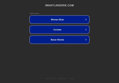 I Want Lingerie capture - 2025-04-13 21:35:52