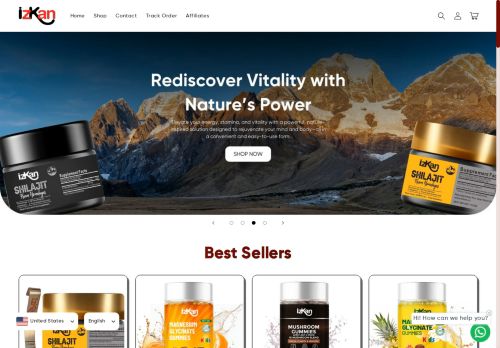 Izkan Nutrition capture - 2025-04-13 22:07:16