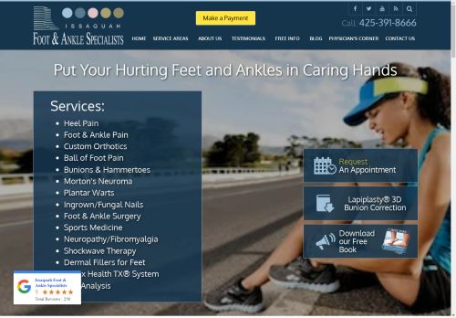 Issaquah Foot & Ankle Specialists capture - 2025-04-13 22:17:23