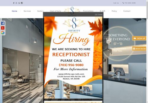 Infinity Spa and Nails capture - 2025-04-13 22:41:06