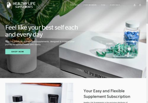 Healthy Life Supplements capture - 2025-04-13 23:12:57