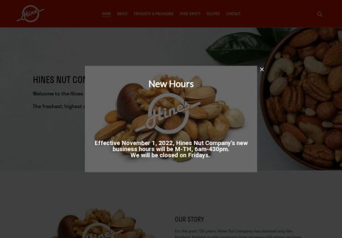 Hines Nut Company capture - 2025-04-13 23:27:08