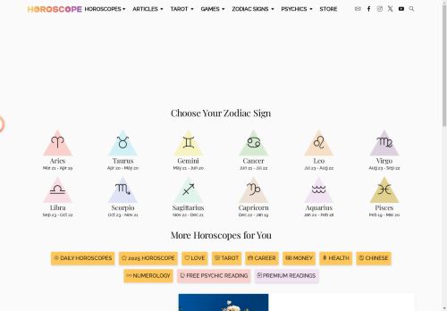 Horoscope.com capture - 2025-04-13 23:32:15