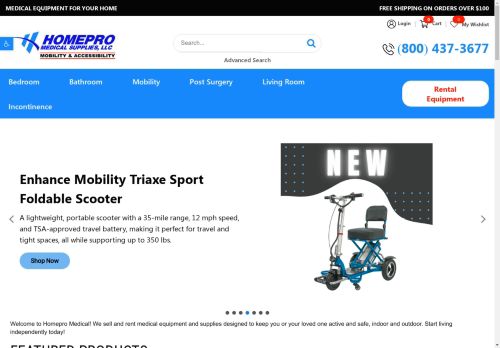 Homepro Medical Supplies capture - 2025-04-14 00:18:49