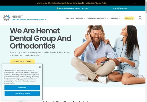 Hemet Dental Group and Orthodontics capture - 2025-04-14 00:22:01