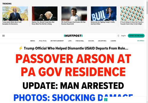 HuffPost capture - 2025-04-14 01:06:14