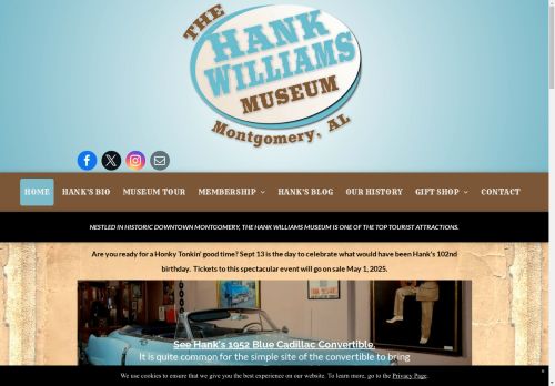 Hank Williams Museum capture - 2025-04-14 01:37:53