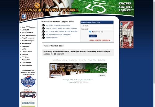Fuzzy's Fantasy Football capture - 2025-04-14 02:39:55