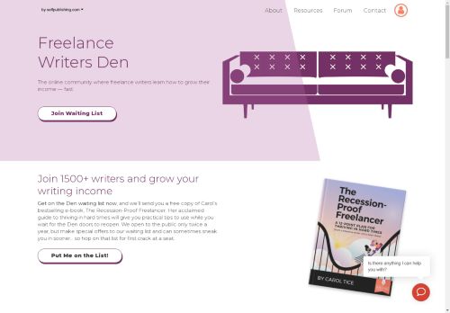 Freelance Writers Den capture - 2025-04-14 03:50:54