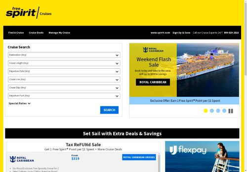 Free Spirit Cruises capture - 2025-04-14 04:25:23