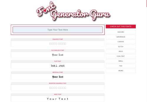 Font Generator Guru capture - 2025-04-14 04:55:39
