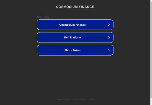 Cosmosium Finance capture - 2025-04-14 07:27:36