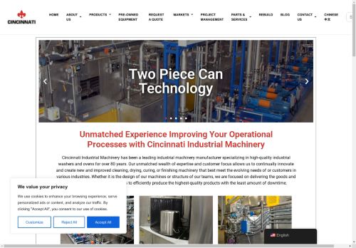 Cincinnati Industrial Machinery capture - 2025-04-14 07:59:49