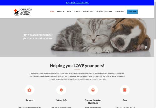 Companion Animal Hospital of Lewisburg capture - 2025-04-14 09:23:20