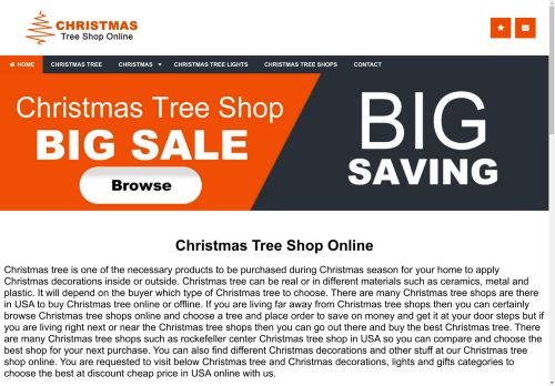 Christmas Tree Shop Online capture - 2025-04-14 09:26:47