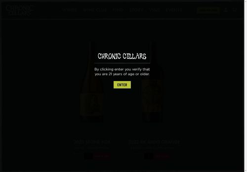 Chronic Cellars capture - 2025-04-14 09:47:40