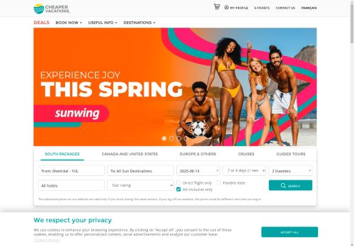 Cheaper Vacations capture - 2025-04-14 09:54:26