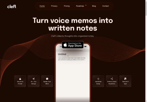 Cleft Notes capture - 2025-04-14 10:22:07