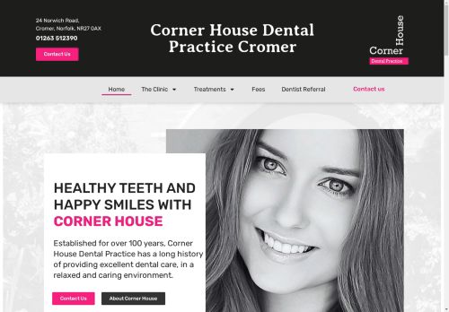 Corner House Dental Practice capture - 2025-04-14 10:40:26