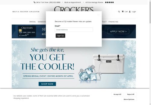 Crocker's Jewelers capture - 2025-04-14 10:48:42