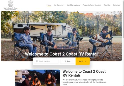 Coast 2 Coast RV Rental capture - 2025-04-14 11:42:46