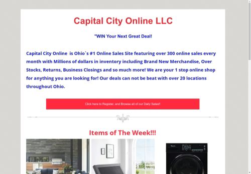 Capital City Online Auctions capture - 2025-04-14 12:52:30