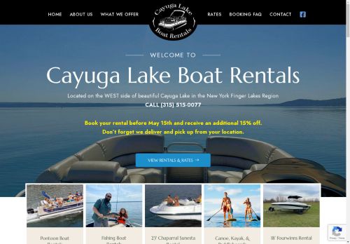 Cayuga Lake Boat Rentals capture - 2025-04-14 12:53:49